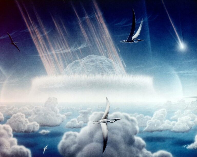 Asteroid Impact at Chicxulub, an example that illustrates catastrophism doctrine