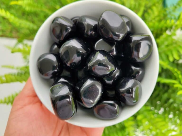 Tumbled or Polished Apache tears (marekanite, obsidianite ), obsidian balls, nodules, or pebbles
