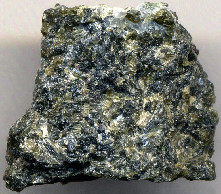 Harzburgite from Still Water Complex